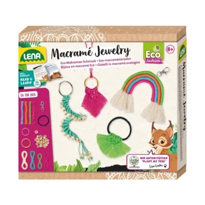 Afbeelding van Lena Eco Mode Macramé Sieraden.