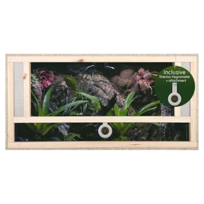 Afbeelding van REPITERRA® Terrarium 100x60x60cm hout met ventilatie aan de voorkant