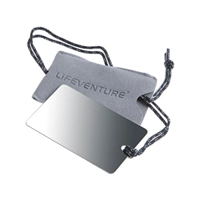 Afbeelding van Lifeventure 9380 Travel Mirror Unisex volwassenen, zilver