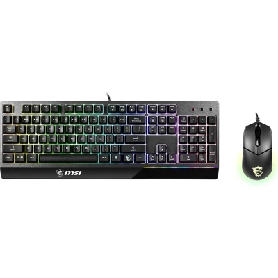 Afbeelding van MSI Vigor GK30 Combo Toetsenbord en Muis Bundel QWERTY Zwart