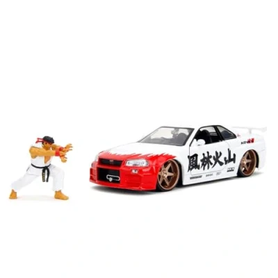Afbeelding van Jada Toys Street Fighter Nissan Skyline GTR Vanaf 8 jaar 1:24
