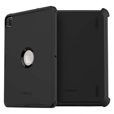 Image de OtterBox Defender Series Boîtier de protection pour tablette robuste polycarbonate caoutchouc synthétique noir 12.9&quot; Apple 12.9 inch iPad Pro (4ème génération 5ème génération)