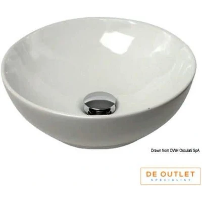 Afbeelding van Ceramische ronde wasbak 410 mm 50.188.99