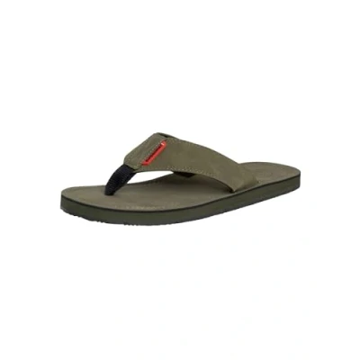 Afbeelding van Superdry FLIP Flops Teensandalen, Heren, Maat: 40, Chive green Rubber/ textiel