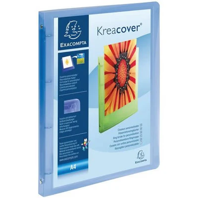 Image de Classeur 4 anneaux 15mm PP chromaline 5/10e krea cover A4