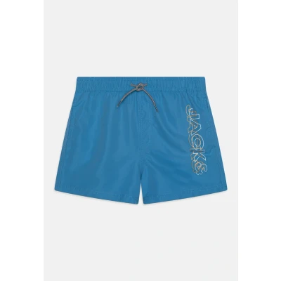 Afbeelding van Jack &amp; Jones Junior Jpstfiji Jjswim Double LOGO Zwemshorts voor kinderen, Maat: 176, Pacific coast
