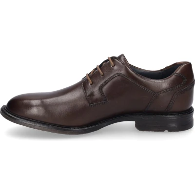Afbeelding van Josef Seibel Veterschoenen, Heren, Maat: 45, Cognac Leer