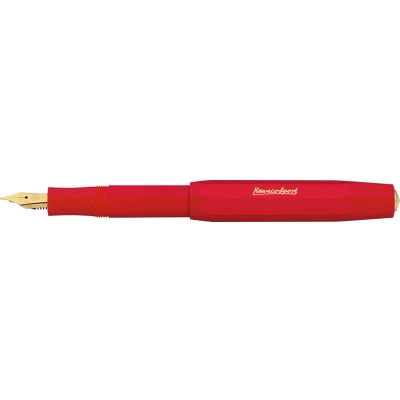 Afbeelding van Kaweco Sport Classic vulpen Red Extra Breed