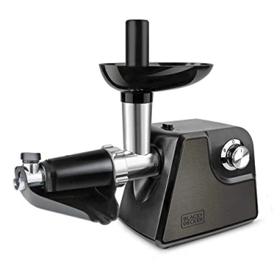 Image de Hachoir à viande Black+Decker BXMMA1000E 1000 W Noir et Inox