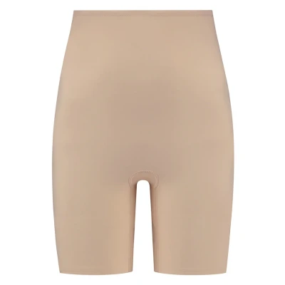 Afbeelding van Bye Bra Corrigerende Hoge short, Taille Shorts, Shapewear Voor Benen, Dames, Beige, S