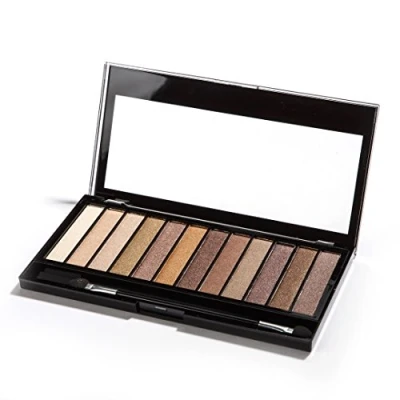 Afbeelding van Makeup Revolution Redemption Essential Shimmers Oogschaduw Palette 12 Kleuren