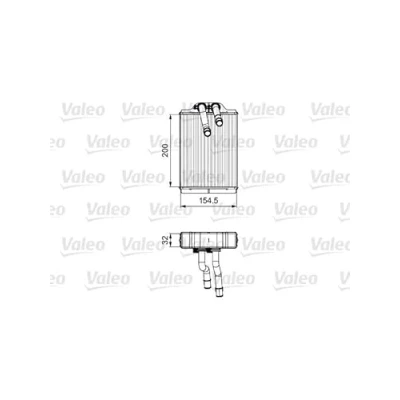 Afbeelding van VALEO 811551 Warmtewisselaar