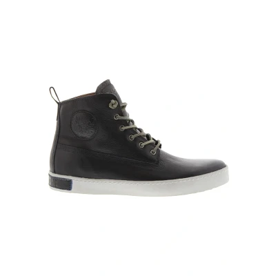 Afbeelding van Blackstone Veterboots, Heren, Maat: 41, Blue Leer