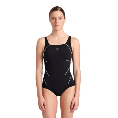 Afbeelding van Arena Bodylift Jewel LOW CCUP Badpak, Dames, Maat: 42, Black white