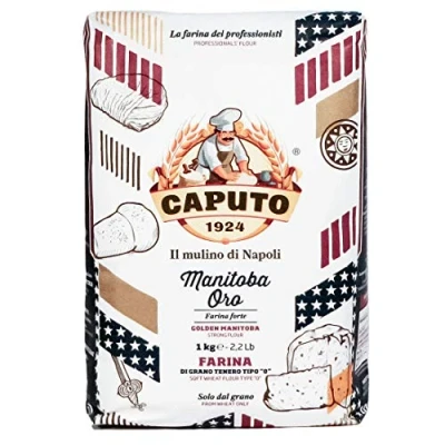 Afbeelding van Mulino Caputo Manitoba Oro Tipo 0 4 x 1 kg bloemzakjes