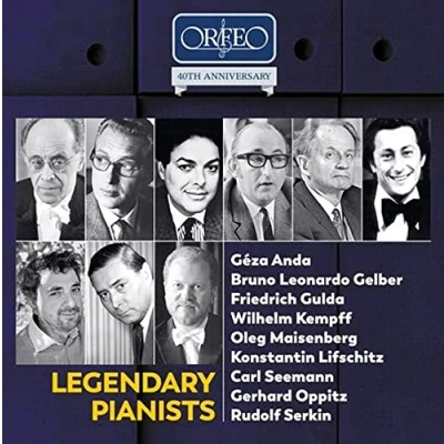 Afbeelding van Various Artists Legendary Pianists (10 CD)