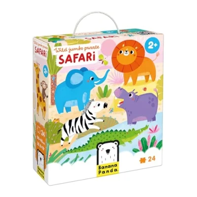 Afbeelding van Banana Panda Wild Jumbo puzzel Safari 2+