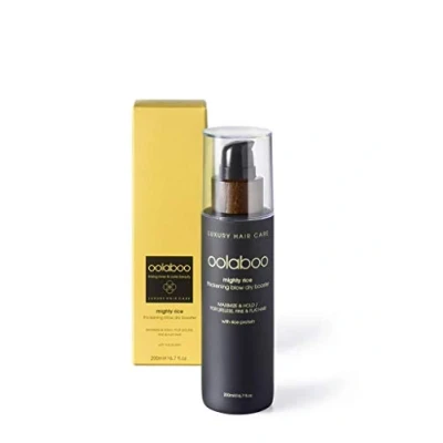 Afbeelding van Oolaboo Mighty Rice Thickening Blow Dry Booster 200ml Haibu by Kapperskorting.com