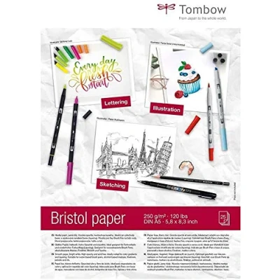 Afbeelding van Tombow A5 papier tekenblok