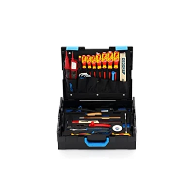 Afbeelding van GEDORE 1100 02 gereedschapsassortiment voor elektriciens in L BOXX 136 36 delig 2658208