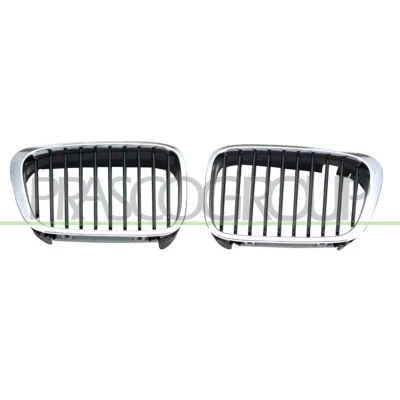 Afbeelding van PRASCO BM0182024 Grille Auto Links Verchroomd Zwart BMW: 3 Coupe