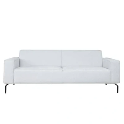 Afbeelding van Bronx71® 3 zitsbank Kansas ribstof off white