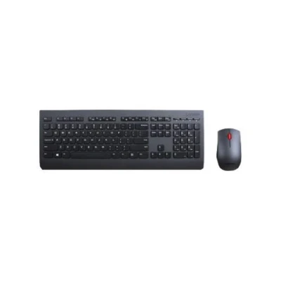 Image de Lenovo Professional Combo Ensemble clavier et souris sans fil 2.4 GHz Danois