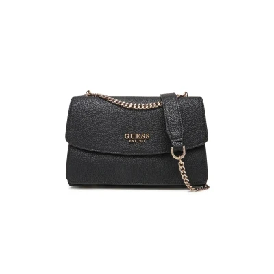 Afbeelding van GUESS Schoudertas Calista Convertible Xbody Flap Bag Black Zwart