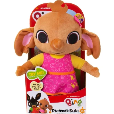 Afbeelding van Spectron Pratende Sula Knuffel in de kleur Bruin
