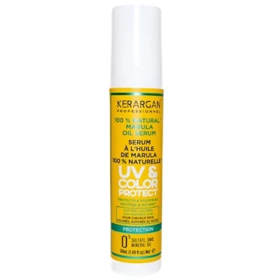 Afbeelding van Kerargan UV beschermend haarserum en Marula olie voor droog gekleurd haar Anti kroes, gladmakend, hydraterend Sulfaatvrij, GMO, minerale 50 ml