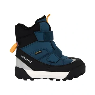 Afbeelding van Viking Expower WARM GTX Unisex Snowboots voor kinderen, Maat: 23, Petrol Textiel/ synthetisch