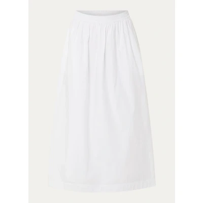Afbeelding van BOSS dames C_Vlondie maxi rok in de kleur Wit, maat: M