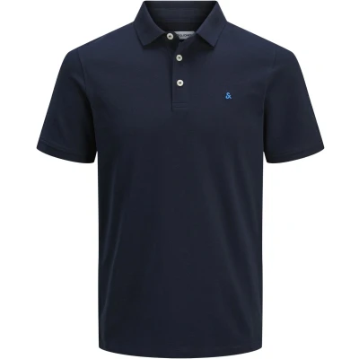 Afbeelding van JACK&amp;JONES JJEPAULOS POLO SS NOOS Heren Poloshirt Sky Captain Classic