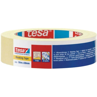 Image de Tesa Ruban De Masquage 25mm X 50m Créme