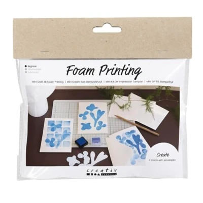 Afbeelding van CC Mini Hobbyset Foam Druk Kaart met Dessin
