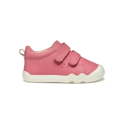 Afbeelding van Geox Sneakers laag voor kinderen, Maat: 27, Fuchsia Leer