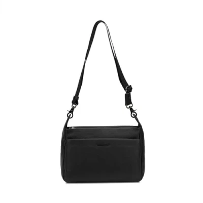 Afbeelding van Mandarina Duck Mellow Leather Crossover pour femme, Noir