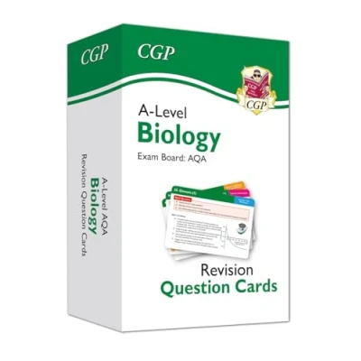 Afbeelding van CGP AQA A Level Biology Revision Question Cards