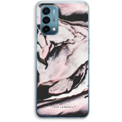 Afbeelding van Case Company® hoesje geschikt voor OnePlus Nord N200 5G Roze stroom Soft Cover Telefoonhoesje Bescherming aan alle Kanten en Schermrand