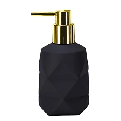 Afbeelding van Kleine Wolke Zeeppomp Golden Crackle zwart