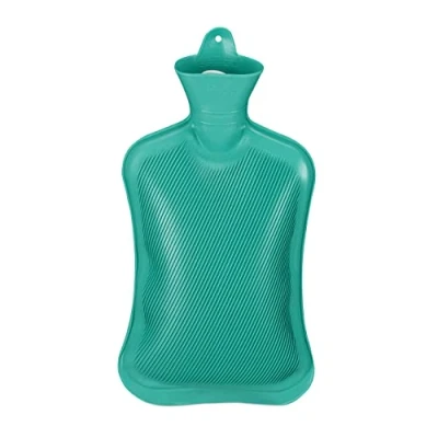 Afbeelding van Relaxdays kruik rubber bedkruik warmwaterkruik warmtekruik zonder hoes 2 liter