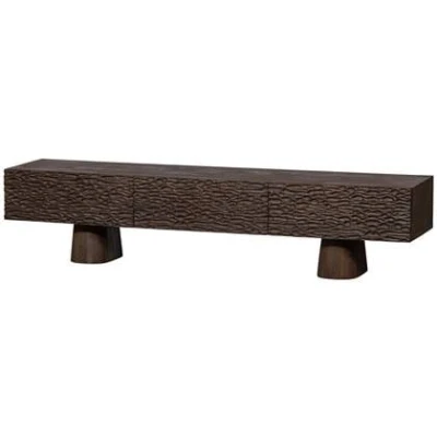Afbeelding van BePureHome Crumble TV Meubel Mango Walnoot 50x160x46