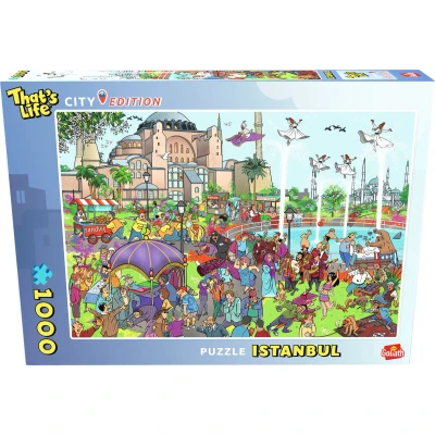 Afbeelding van Goliath That&#039;s Life City Edition Istanbul 1000 Puzzelstukjes Legpuzzel (68x48cm)