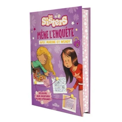 Image de Les Sisters Mon livre collector Mène l&#039;enquête avec Marine et Wendy