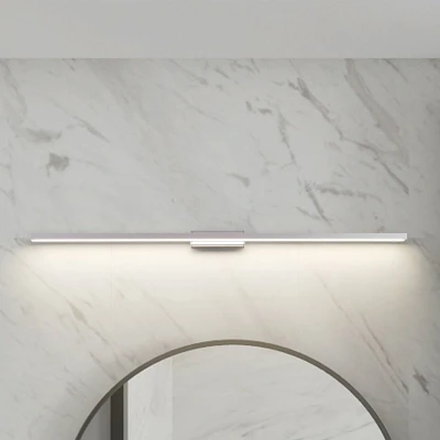 Afbeelding van Lindby LED badkamerspiegel lamp Alenia, 120 cm, aluminium