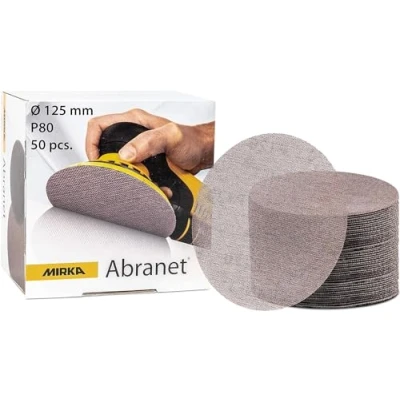 Afbeelding van MIRKA Abranet Schuurschijven 125mm P80