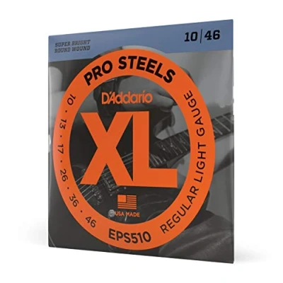 Afbeelding van D&#039;Addario EPS510 10 46 Stainless Steel Roen wound Elektrische gitaarsnaren