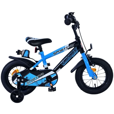 Afbeelding van Volare Sportivo Kinderfiets Jongens 12 inch Blauw Zwart