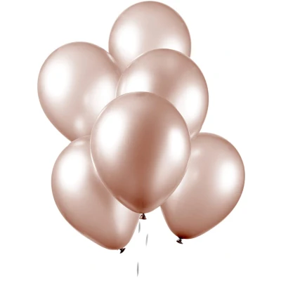 Afbeelding van Pearl Rose Goud ballonnen 10 stuks