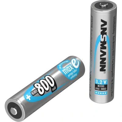 Afbeelding van Ansmann maxE HR03 Oplaadbare AAA batterij (potlood) NiMH 800 mAh 1.2 V 1 stuk(s)